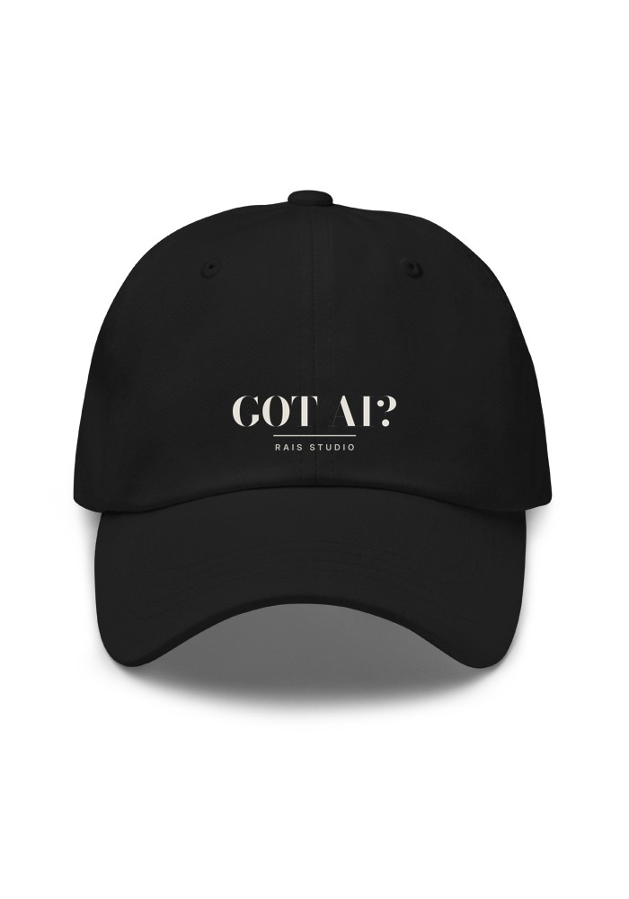 Got AI? cap, black
