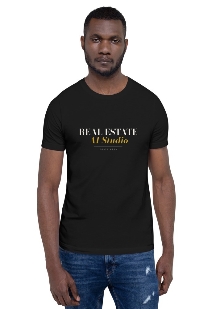 Stacked wordmark tee